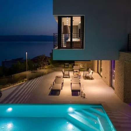 빌라 Deluxe Nitia With 4 Bedrooms 550m From Sandy Duće
